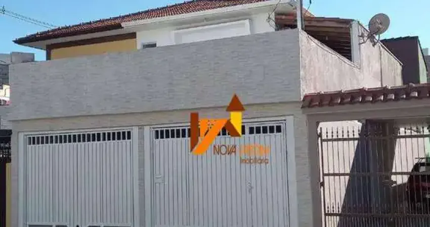 Sobrado com 3 dormitórios à venda, 204 m² por r$ 630.000,00 - vila homero thon - santo andré/sp