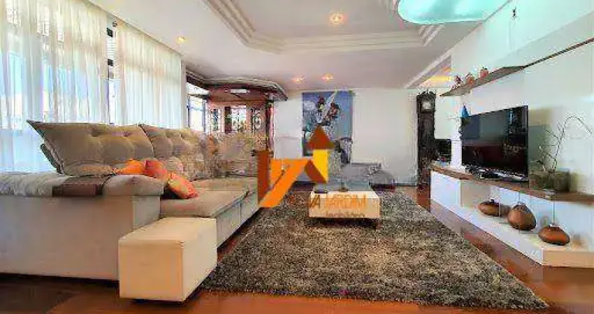 Apartamento com 4 dormitórios à venda, 263 m² por r$ 1.290.000,00 - vila guiomar - santo andré/sp