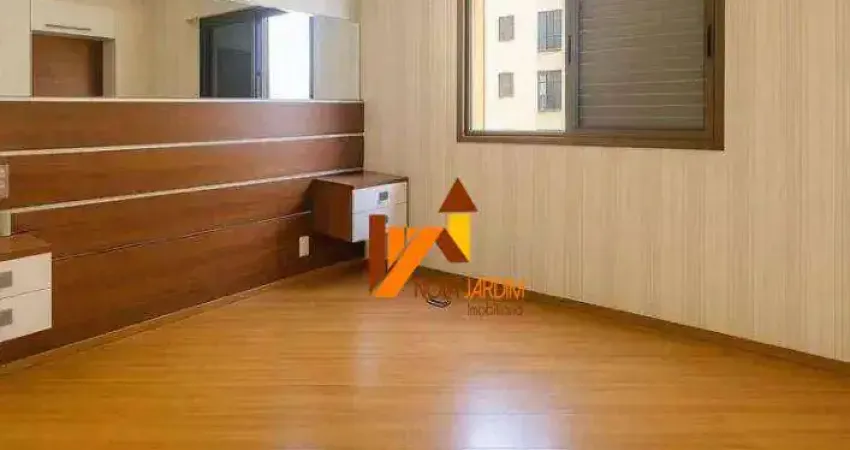 Apartamento com 3 dormitórios para alugar, 122 m² por r$ 6.910,00/mês - jardim - santo andré/sp