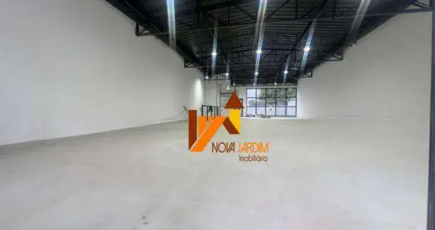 Galpão para alugar, 200 m² por r$ 25.510,00/mês - jardim - santo andré/sp