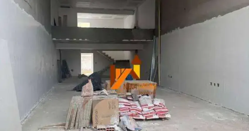 Salão para alugar, 250 m² por r$ 12.000,00/mês - utinga - santo andré/sp