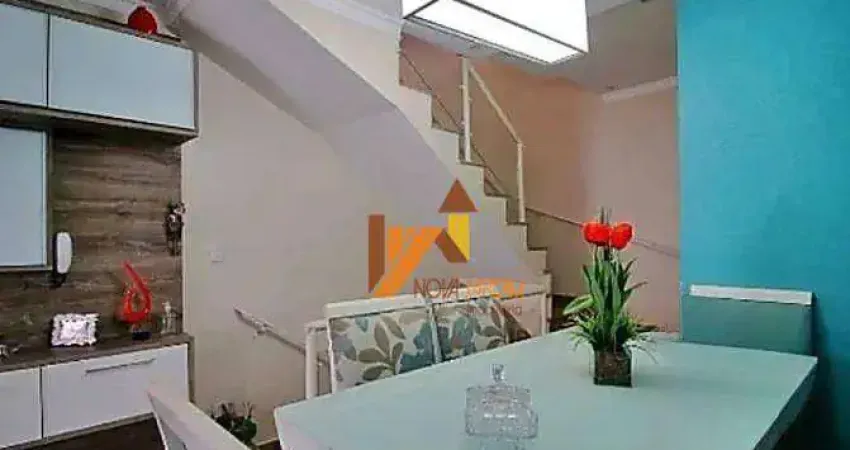 Sobrado com 3 dormitórios à venda, 173 m² por r$ 620.000,00 - jardim cambuí - santo andré/sp