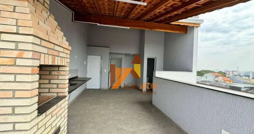 Cobertura com 2 dormitórios à venda, 138 m² por r$ 830.000,00 - santa maria - santo andré/sp