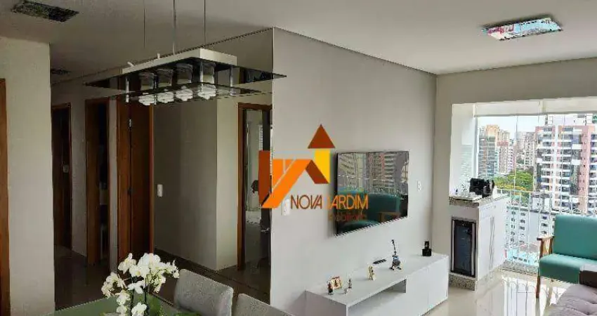 Apartamento com 3 dormitórios à venda, 85 m² por r$ 898.000,00 - jardim - santo andré/sp