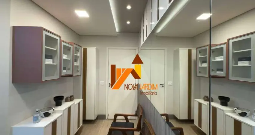 Sala à venda, 37 m² por r$ 490.000,00 - jardim - santo andré/sp