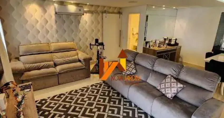 Apartamento com 2 dormitórios à venda, 117 m² por r$ 1.275.000,00 - jardim - santo andré/sp