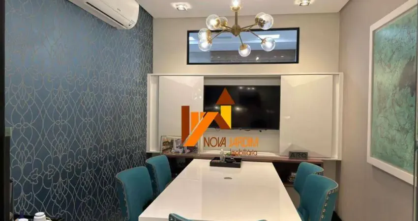 Sala à venda, 37 m² por r$ 480.000,00 - jardim - santo andré/sp