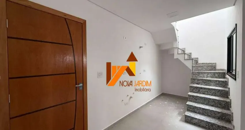 Cobertura com 2 dormitórios à venda, 86 m² por r$ 387.000,00 - jardim do estádio - santo andré/sp