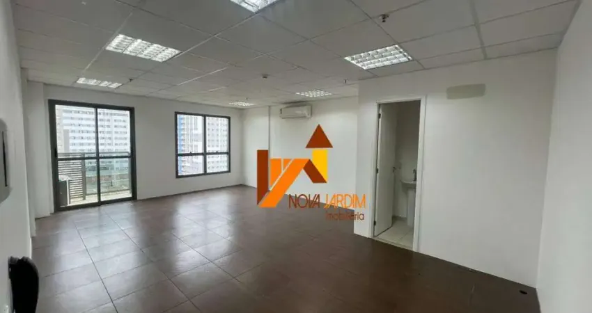 Sala para alugar, 37 m² por r$ 2.965,00/mês - jardim - santo andré/sp