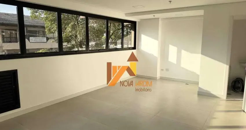 Sala para alugar, 33 m² por r$ 2.900,00/mês - vila assunção - santo andré/sp