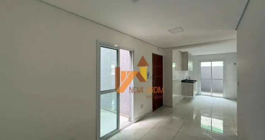 Apartamento com 2 dormitórios para alugar, 55 m² por r$ 1.837,00/mês - vila pires - santo andré/sp