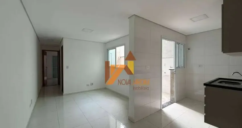 Apartamento com 2 dormitórios para alugar, 55 m² por r$ 1.863,00/mês - vila pires - santo andré/sp