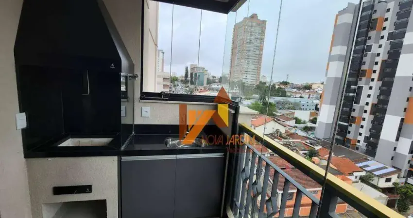 Apartamento com 2 dormitórios para alugar, 80 m² por r$ 5.189,48/mês - campestre - santo andré/sp
