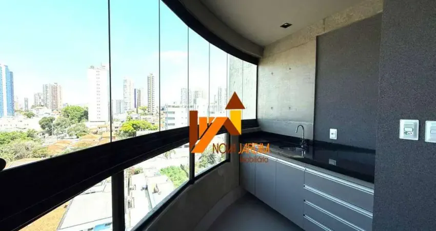 Apartamento com 2 dormitórios para alugar, 85 m² por r$ 6.244,96/mês - jardim - santo andré/sp
