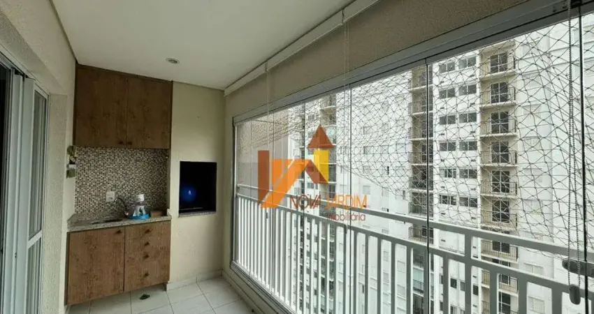 Apartamento com 2 dormitórios para alugar, 96 m² por r$ 5.468,00/mês - vila valparaíso - santo andré/sp