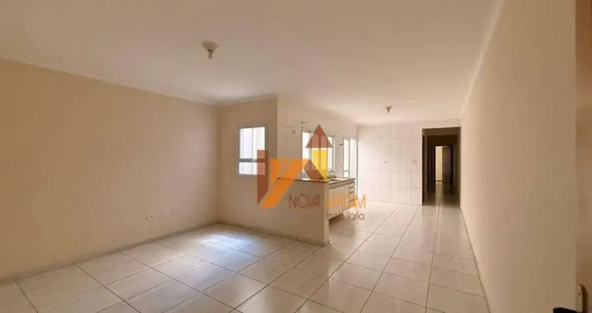 Apartamento com 3 dormitórios para alugar, 90 m² por r$ 3.024,05/mês - jardim - santo andré/sp