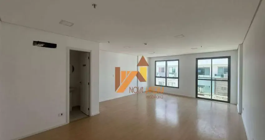 Sala para alugar, 37 m² por r$ 3.330,00/mês - jardim - santo andré/sp