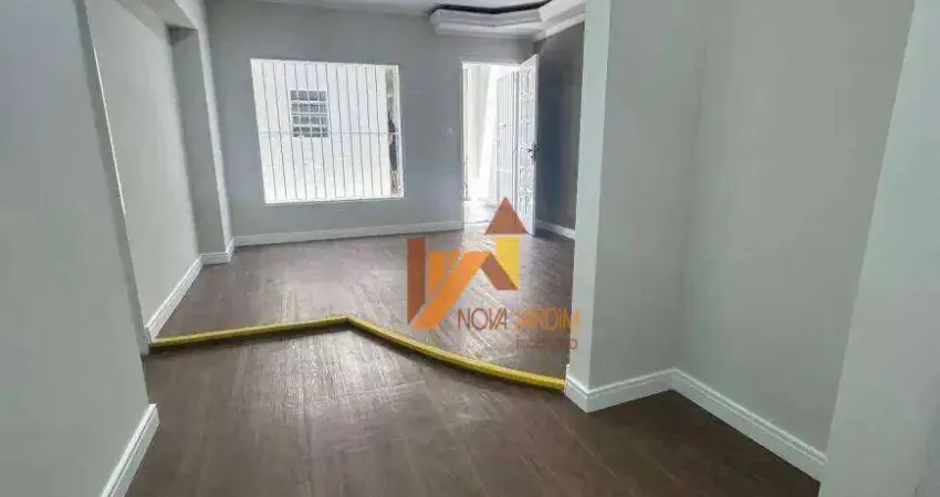 Sobrado para alugar, 312 m² por r$ 11.252,00/mês - vila assunção - santo andré/sp