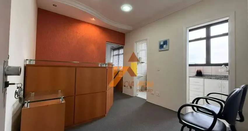 Sala para alugar, 60 m² por r$ 2.300,00/mês - jardim - santo andré/sp