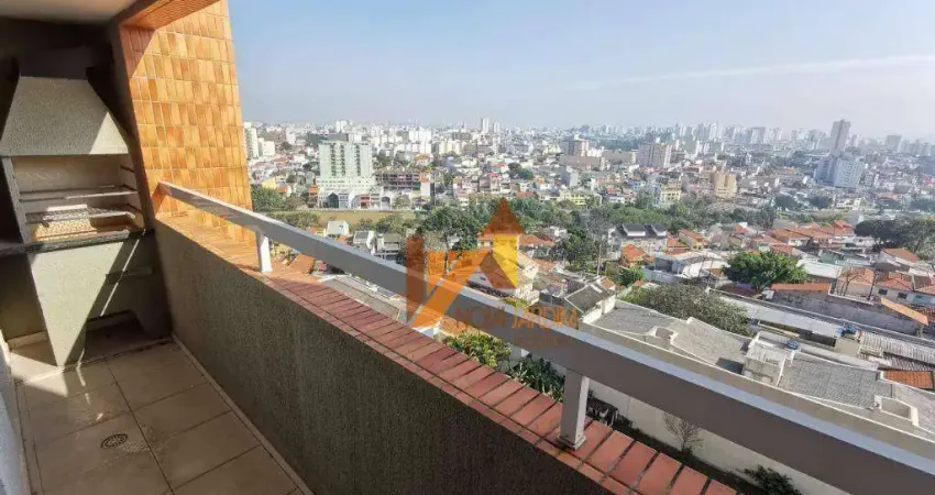 Apartamento com 3 dormitórios para alugar, 100 m² por r$ 3.876,00/mês - campestre - santo andré/sp