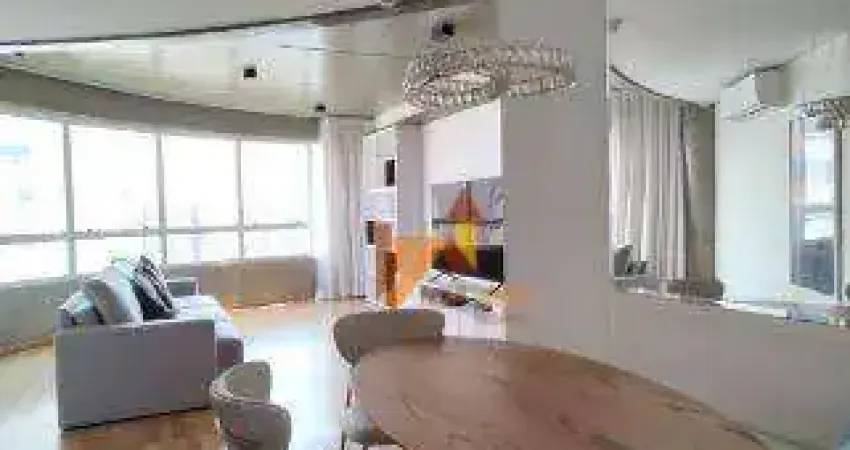 Apartamento com 3 dormitórios para alugar, 110 m² por r$ 9.090,00/mês - jardim - santo andré/sp