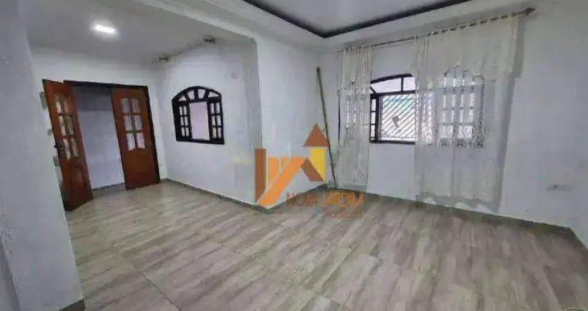 Sobrado com 3 dormitórios para alugar, 125 m² por R$ 3.785,00/mês - Vila Camilópolis - Santo André/SP