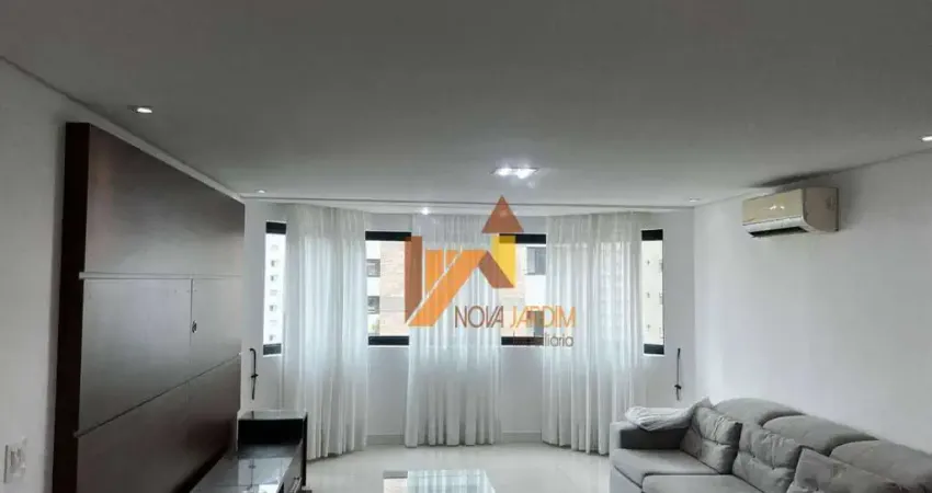 Apartamento com 2 dormitórios para alugar, 94 m² por R$ 5.552,00/mês - Jardim - Santo André/SP