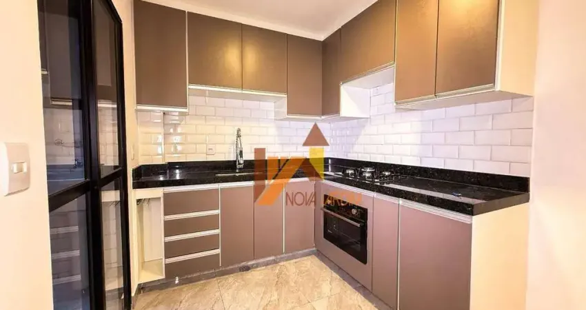 Apartamento com 2 quartos para alugar, 55 m² por R$ 3.750/mês - Vila Valparaíso - Santo André/SP