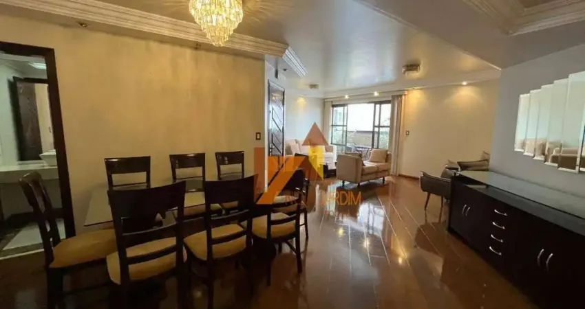 Apartamento com 3 dormitórios para alugar, 200 m² por R$ 6.568,11/mês - Vila Bastos - Santo André/SP