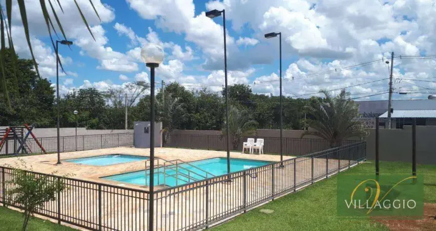 Apartamento com 2 dormitórios para alugar, 48 m² por r$ 1.420,00/mês - jardim santa rosa i - são josé do rio preto/sp