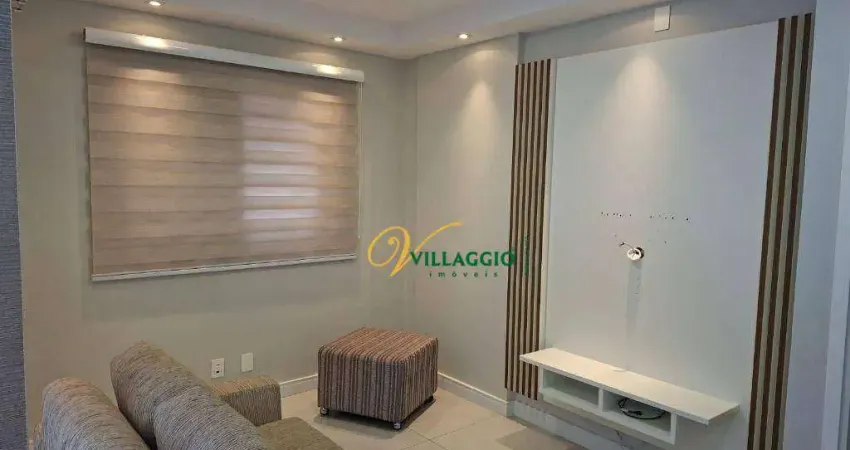 Apartamento com 1 dormitório para alugar, 57 m² por r$ 3.408,00/mês - santos dumont - são josé do rio preto/sp