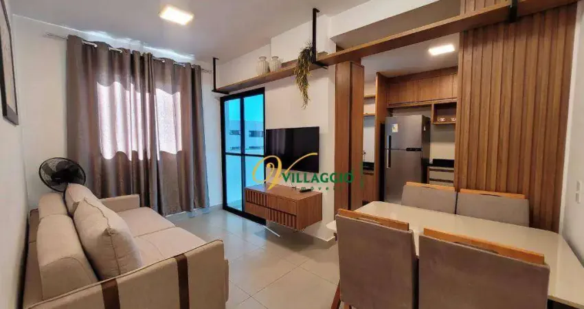 Apartamento com 2 dormitórios para alugar, 52 m² por r$ 3.650/mês - jardim bosque das vivendas - são josé do rio preto/sp