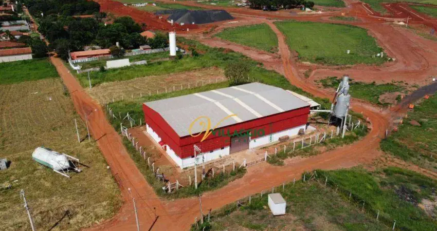 Barracão para alugar, 900 m² por r$ 15.000,00/mês - chácara recreio parque do sabiá (zona rural) - são josé do rio preto/sp