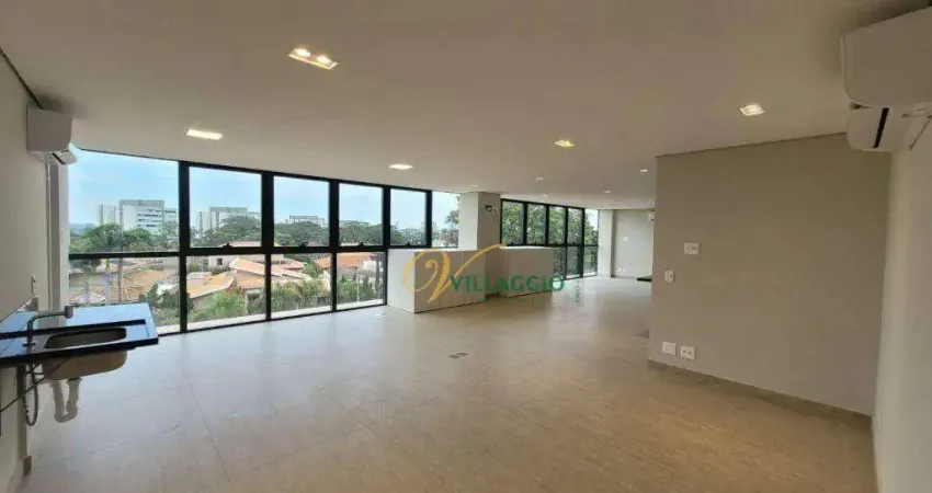 Sala para alugar, 85 m² por r$ 11.137,01/mês - georgina business park - são josé do rio preto/sp