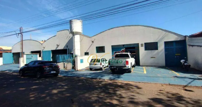 Galpão para alugar, 2200 m² por r$ 40.000,00/mês - vila moreira - são josé do rio preto/sp