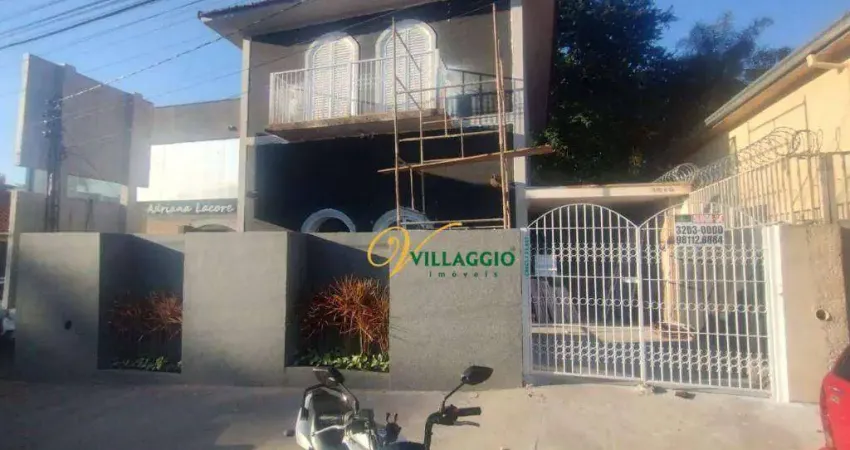 Sobrado comercial  com 9 salas para alugar, 250 m² por r$ 7.500/mês - vila santa cruz - são josé do rio preto/sp