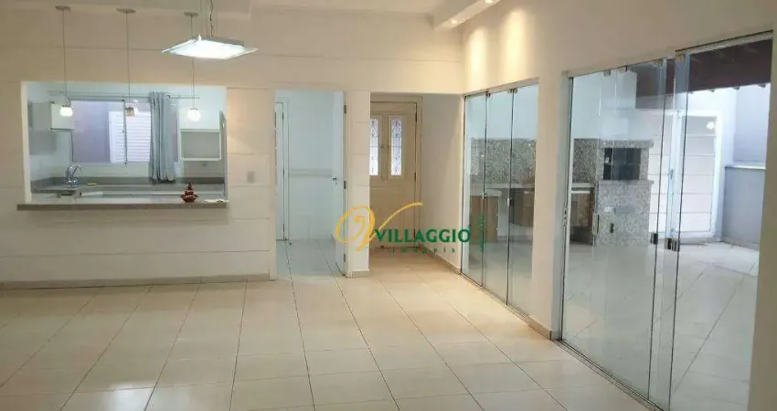 Casa com 3 dormitórios para alugar, 186 m² por r$ 4.400,00/mês - village damha mirassol i - mirassol/sp