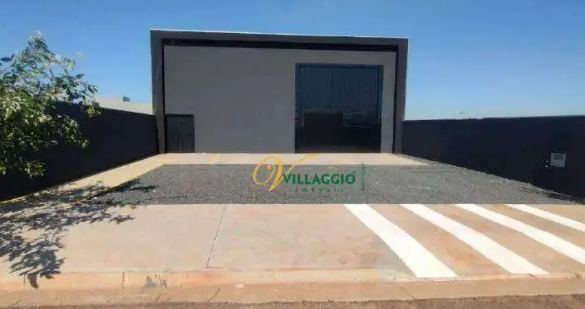 Barracão para alugar, 170 m² por r$ 4.500,00/mês - setsul ii - são josé do rio preto/sp