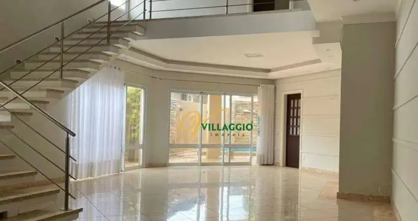 Sobrado com 4 dormitórios, 440 m² - venda por r$ 2.600.000,00 ou aluguel por r$ 9.830,00/mês - recanto real - são josé do rio preto/sp