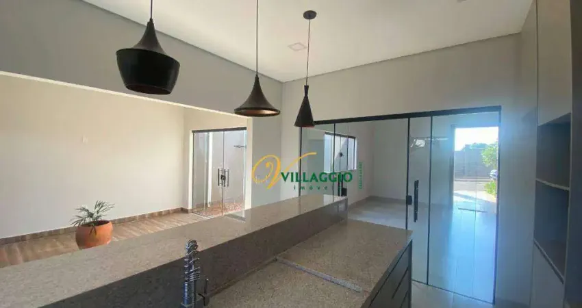 Casa com 3 dormitórios, 140 m² - venda por r$ 900.000,00 ou aluguel por r$ 6.473,00/mês - residencial maria julia - são josé do rio preto/sp