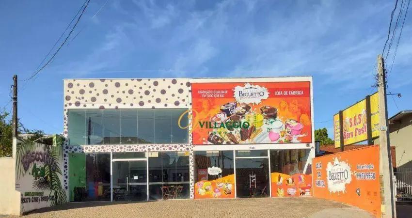 Salão para alugar, 160 m² por r$ 4.540,00/mês - vila toninho - são josé do rio preto/sp