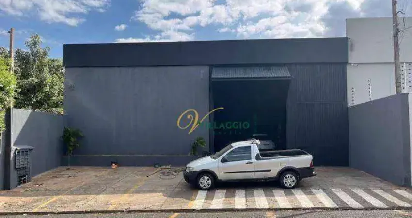 Barracão para alugar, 300 m² por r$ 4.500,00/mês - jardim mugnaini - são josé do rio preto/sp