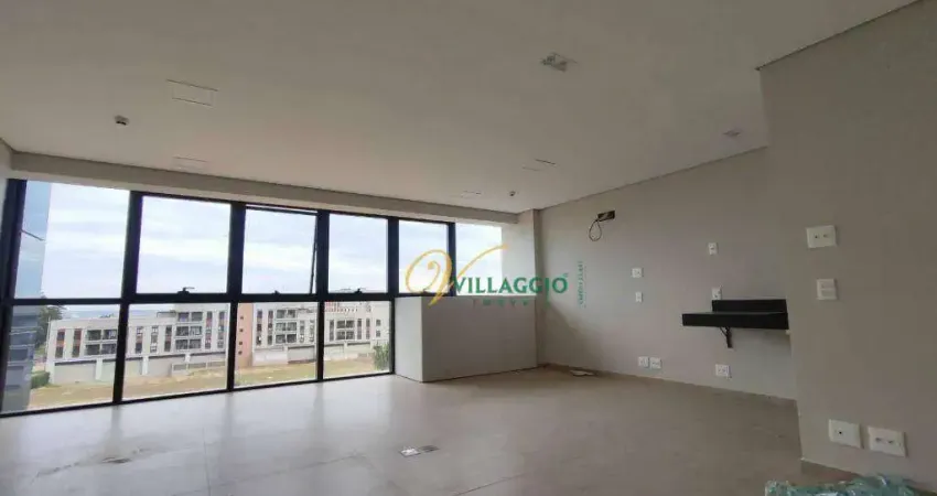 Sala, 40 m² - venda por r$ 700.000,00 ou aluguel por r$ 5.062,00/mês - georgina business park - são josé do rio preto/sp