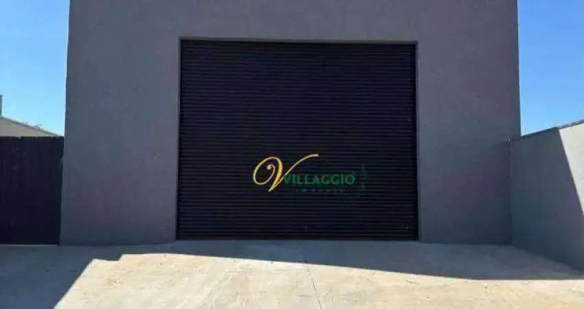 Barracão para alugar, 205 m² por r$ 8.000/mês - distrito industrial - ipiguá/sp