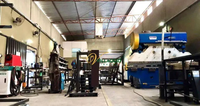 Barracão para alugar, 340 m² por r$ 5.500/mês - parque industrial - são josé do rio preto/sp