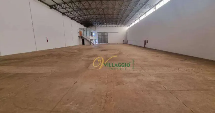 Barracão para alugar, 1000 m² por r$ 16.250,00/mês - chácara jockey club (zona rural) - são josé do rio preto/sp