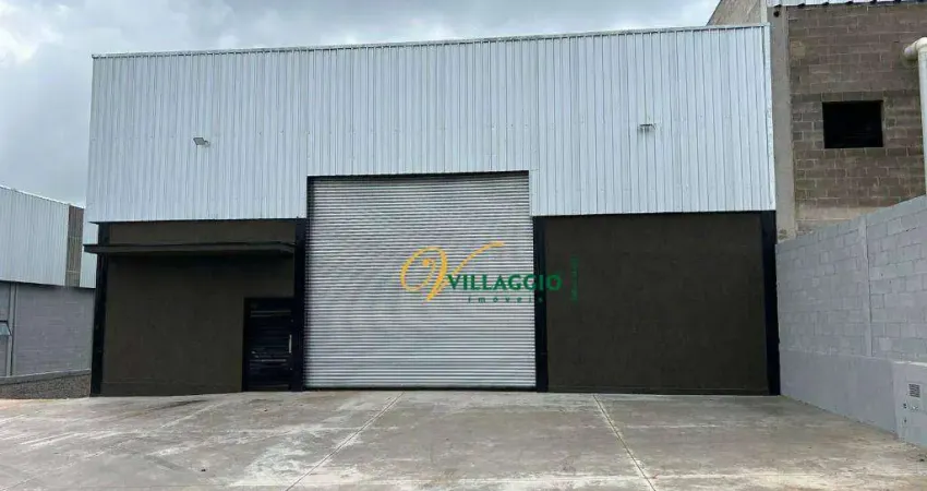 Barracão para alugar, 600 m² por r$ 12.000,00/mês - distrito industrial doutor carlos arnaldo e silva - são josé do rio preto/sp