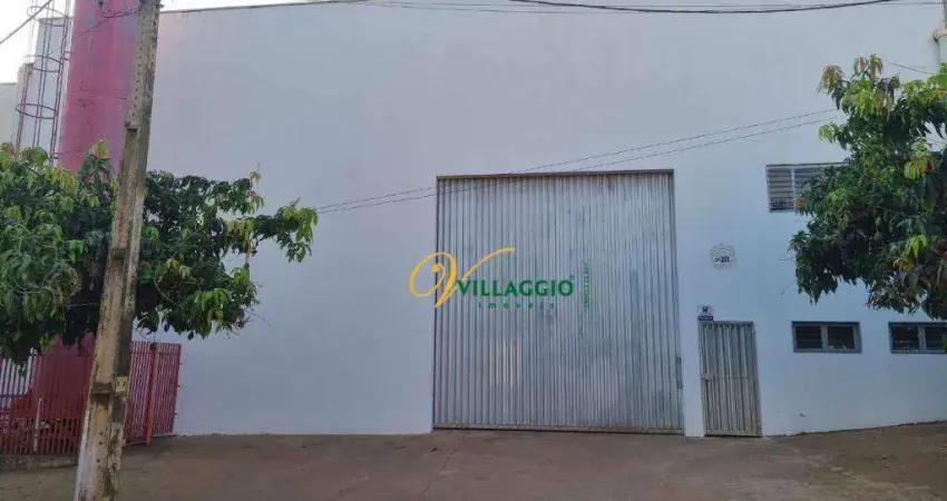 Galpão para alugar, 900 m² por r$ 15.250,00/mês - chácara jockey club (zona rural) - são josé do rio preto/sp