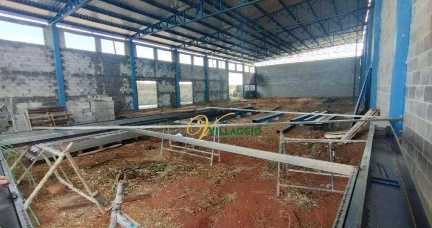 Galpão para alugar, 660 m² por r$ 16.555,00/mês - são benedito da capelinha (zona rural) - são josé do rio preto/sp