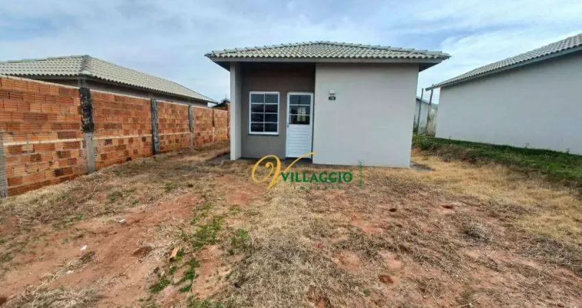 Casa com 2 dormitórios para alugar, 60 m² por r$ 600/mês - centro (engenheiro schmitt) - são josé do rio preto/sp